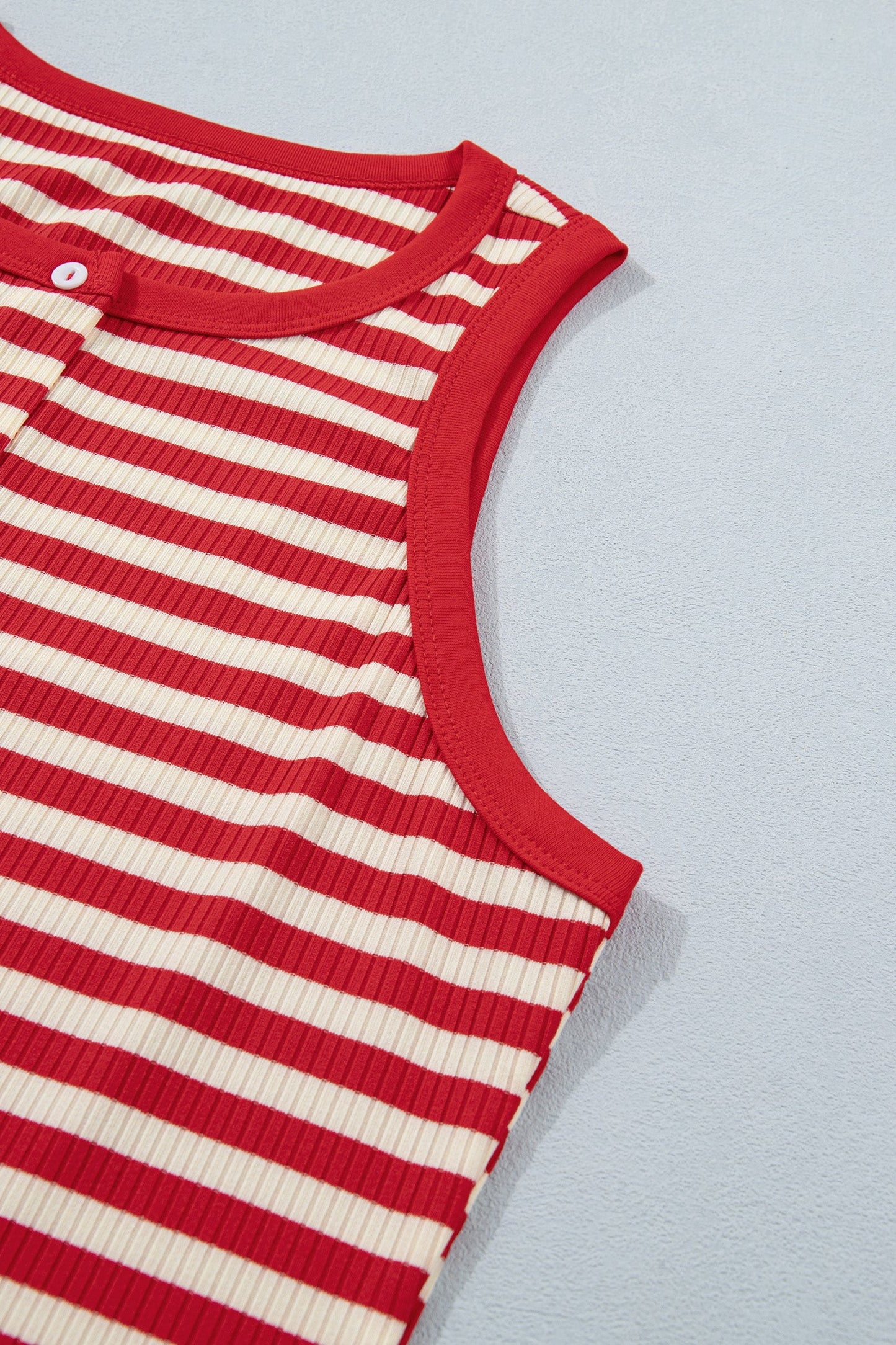 Monica Ribbed Knit Tank Top