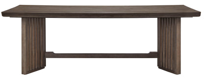 Kavanaugh - Trestle Dining Table - Weathered Kona Brown