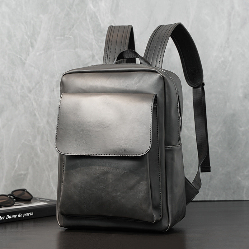 Retro Casual Korean-Style Fashionable Mens Backpack