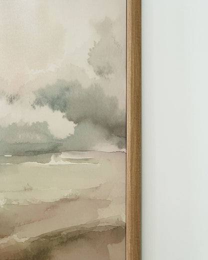Vallus - Wall Art - Blush / Green / Gray