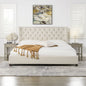 Manhattan - Shelter King Platform Bed Frame