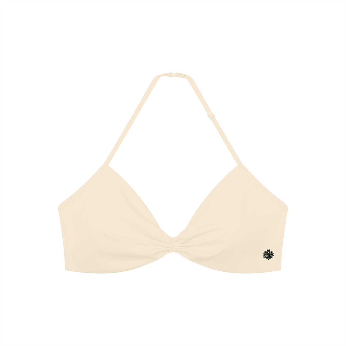 Loki & Ivy Ruched Halter Sports Bra