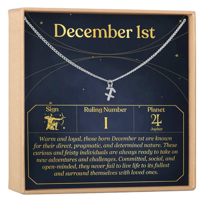 December 1st Sagittarius Necklace