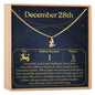 December 28th Capricorn Necklace