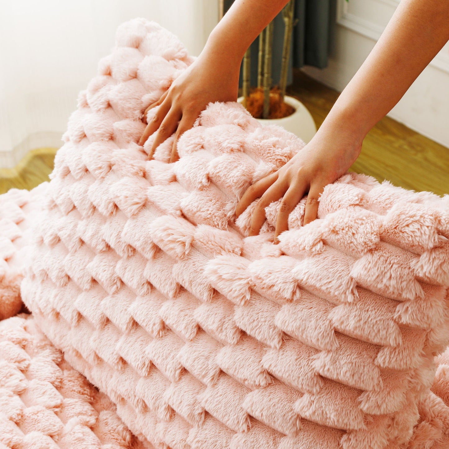 Double Chaise Lounge With Full Compressed Sponge