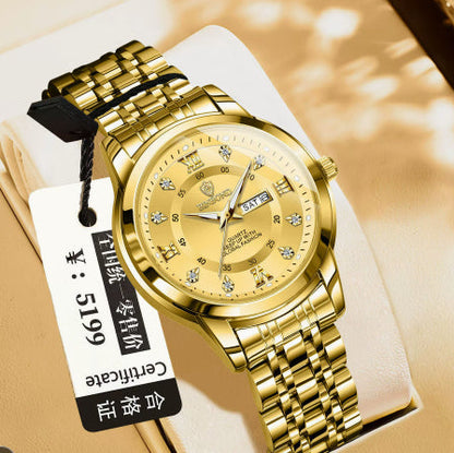Binbang Business Light-Luxury Quartz Watch For Men