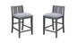 Graham - 20" Upholstered Seat Counter Height Chair (Set of 2)