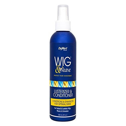 Demert Wig & Weave Lusterizer & Conditioner 8 oz Non Aerosol