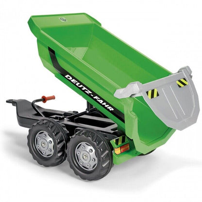 Deutz-Fahr Halfpipe Tipper Trailer by Rolly Toys - The Perfect Addition to Your Farming Playtime!