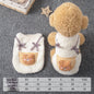 Cute Autumn Winter Dog Hoodie With A Little Bear Pocket