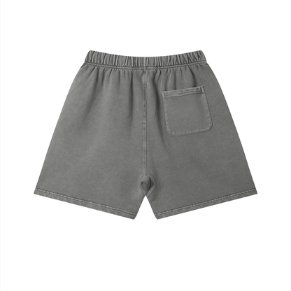 Loki & Ivy Unisex Vintage Wash Cotton Shorts