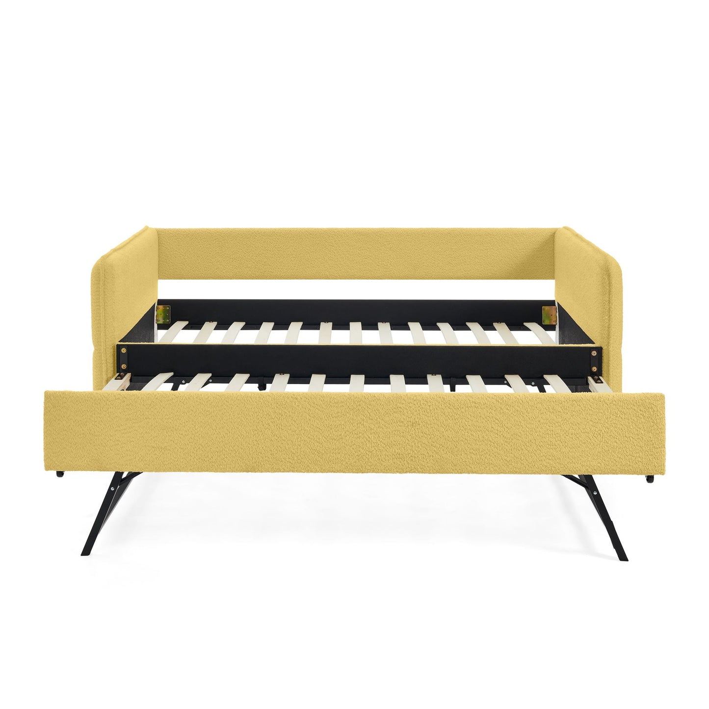 Upholstered Daybed With Pop Up Trundle