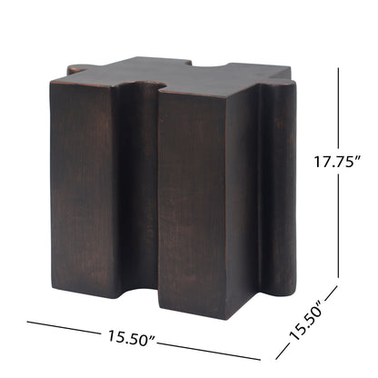 3-Piece Artistic Puzzle Table Set