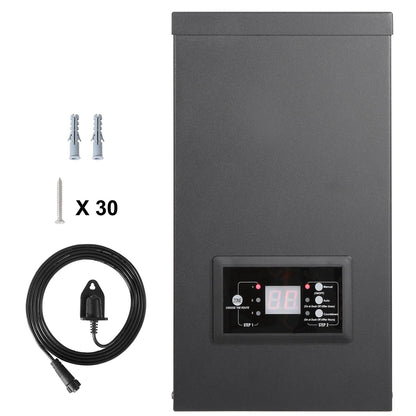 600W Low Voltage Landscape Transformer with Timer and Photocell Sensor