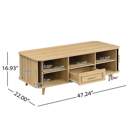 Mid-Century Modern Coffee Table with Storage