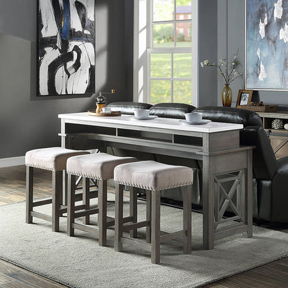 Wandella - Counter Height Set w/USB
