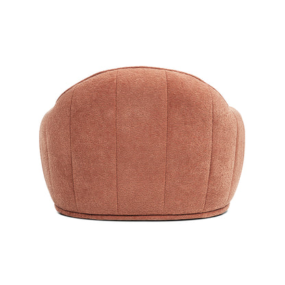 Louie 30.5" Modern Dog Sofa Bed with Bone Pillow, Medium, Spice