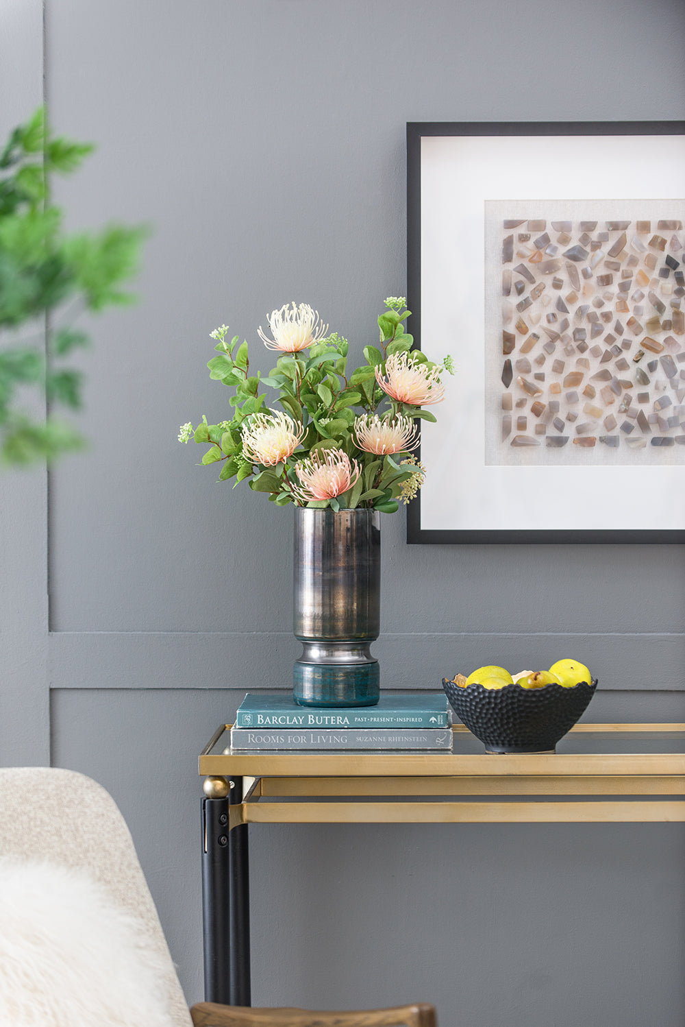 D5.1x13.2" Glass Vase