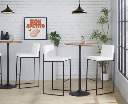 Fuji - Contemporary High Back Barstool Elegant Design