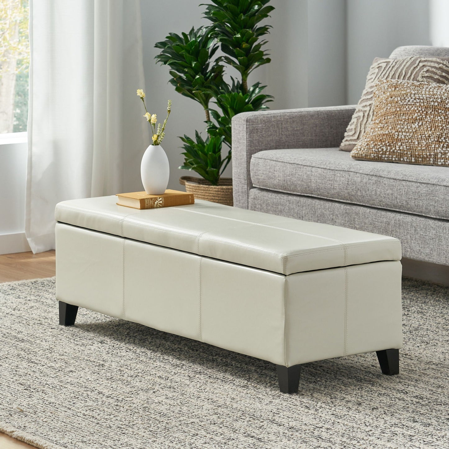 Glouster Contemporary Storage Ottoman