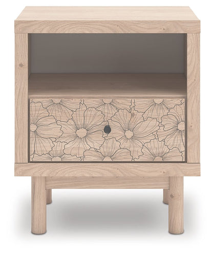 Arloster - One Drawer Night Stand - Tan