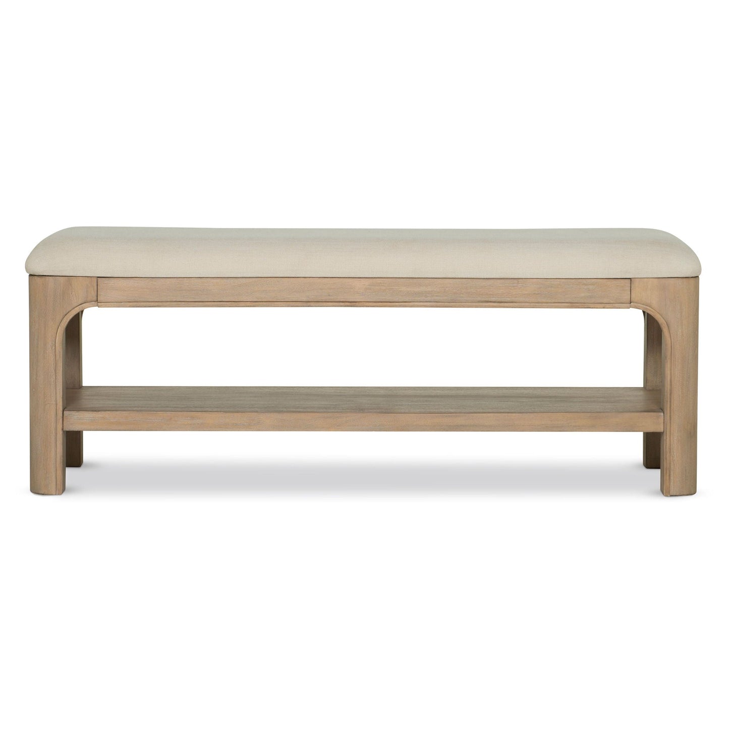 Solano 52-inch Bedroom Bed End Bench Weathered Mango
