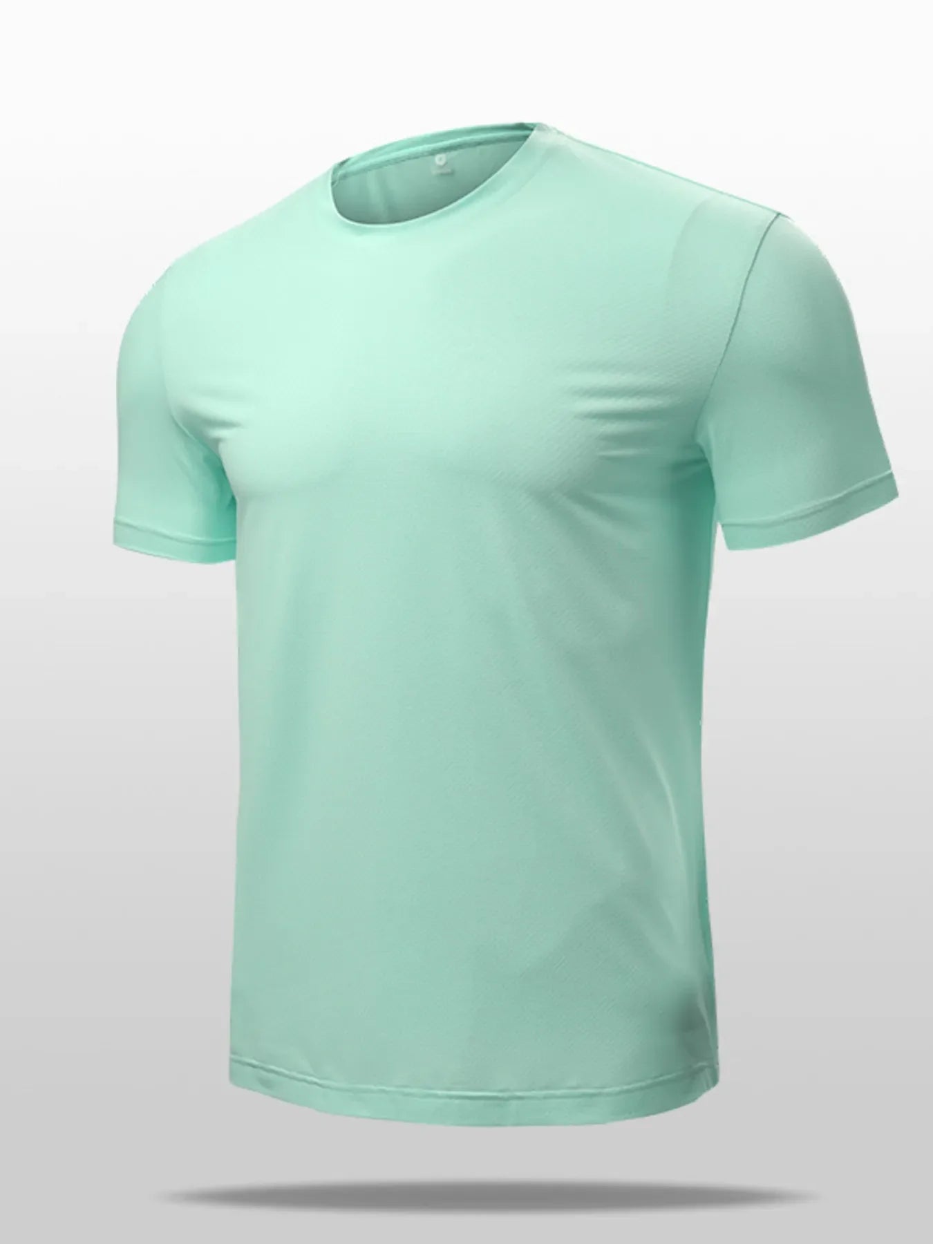 Men's Round Neck Short Sleeve Active T-Shirt