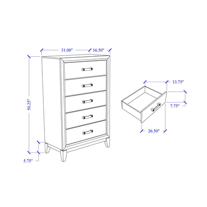 Mirage - 5 Piece Bedroom Set