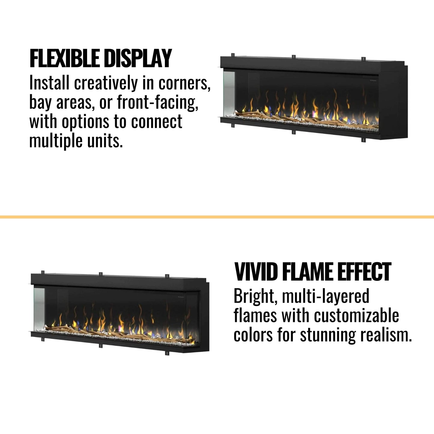 Dimplex IgniteXL Bold 88-Inch Linear Electric Fireplace [XLF8817-XD] (SAK17582)
