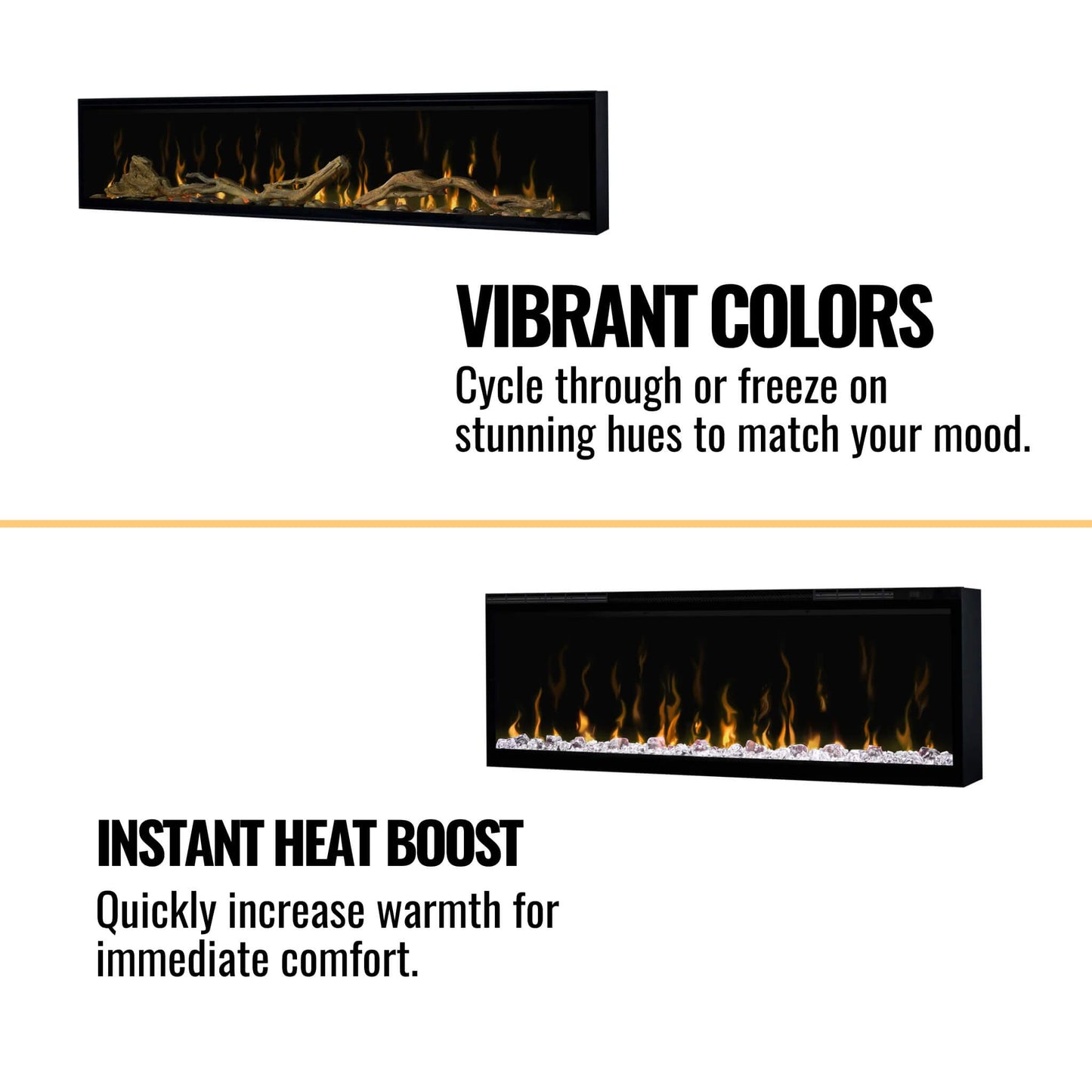 Dimplex IgniteXL 50-Inch Linear Fireplace Electric With Comfort Saver Heating System [XLF50] (SAK85290)