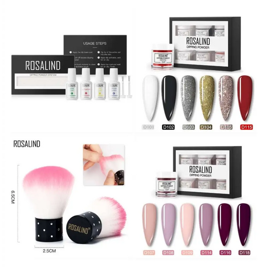 Dipping Powder Nail Beauty Set with Brush
