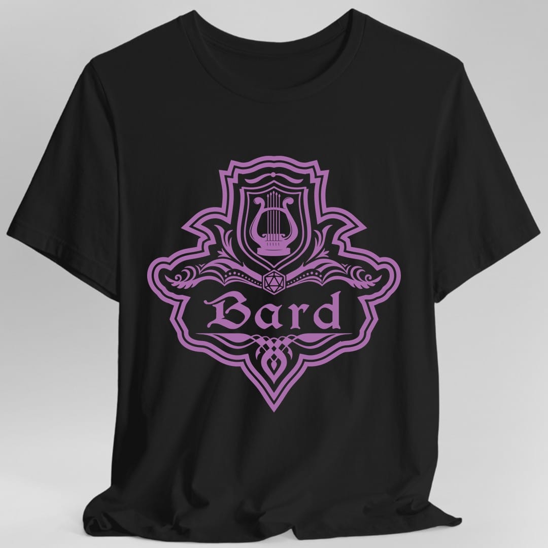 D&D Bard Class Emblem T-Shirt