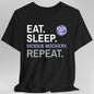 Bard T-Shirt – 'Eat, Sleep, Vicious Mockery, Repeat'