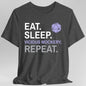 Bard T-Shirt – 'Eat, Sleep, Vicious Mockery, Repeat'