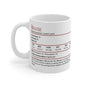D&D Bestie Stat Block Mug