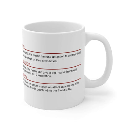D&D Bestie Stat Block Mug