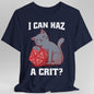 D&D Cat Shirt - I can haz a crit?