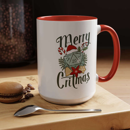 D&D Christmas Mug