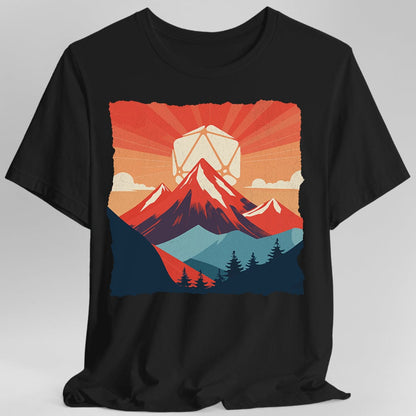 D&D D20 Japanese Landscape T-shirt