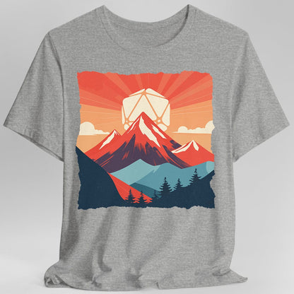 D&D D20 Japanese Landscape T-shirt