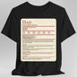 D&D Dad Shirt With Stat Block
