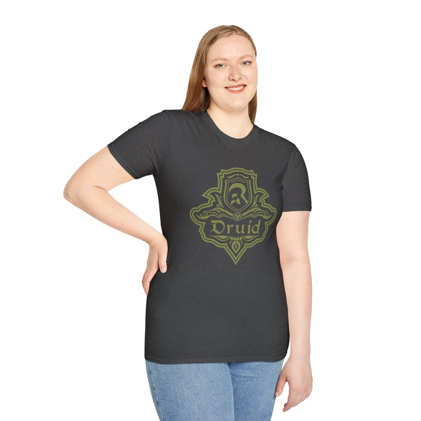 D&D Druid Class Emblem T-Shirt - Dungeons & Dragons Druid Tee