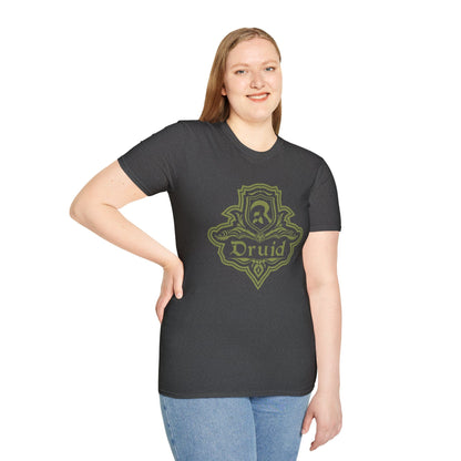 D&D Druid Class Emblem T-Shirt - Dungeons & Dragons Druid Tee