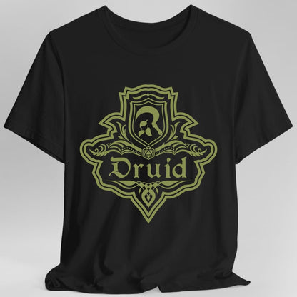 D&D Druid Class Emblem T-Shirt - Dungeons & Dragons Druid Tee
