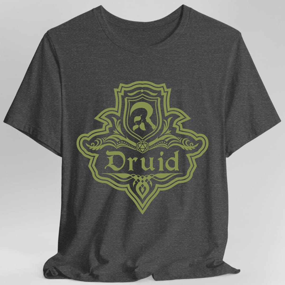 D&D Druid Class Emblem T-Shirt - Dungeons & Dragons Druid Tee