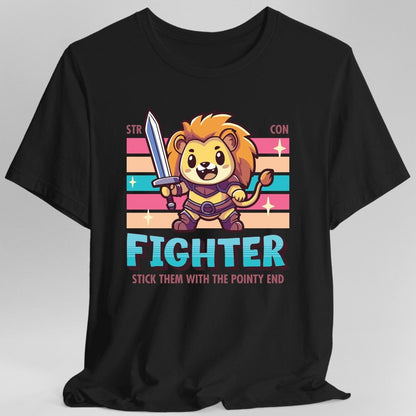 D&D Fighter Shirt - D&D Kawaii Class T-shirt