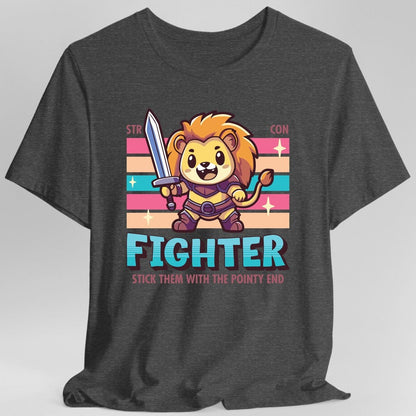 D&D Fighter Shirt - D&D Kawaii Class T-shirt