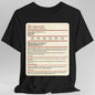D&D Husband Stat Block T-Shirt