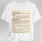 D&D Husband Stat Block T-Shirt