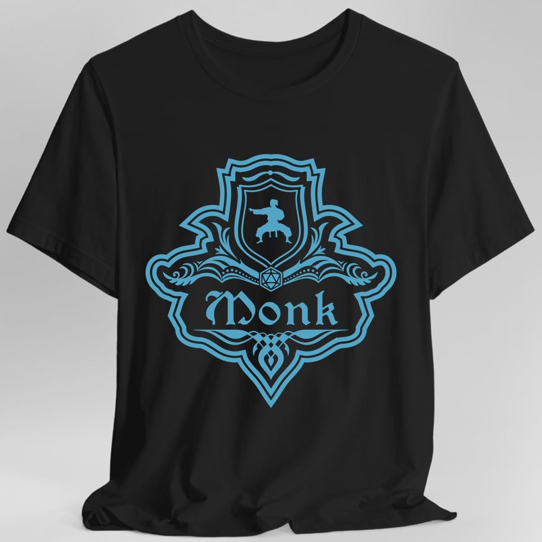 D&D Monk Class Emblem T-Shirt
